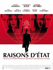 Affiche du film Raison d’Etat de Robert De Niro, janv. 2009
